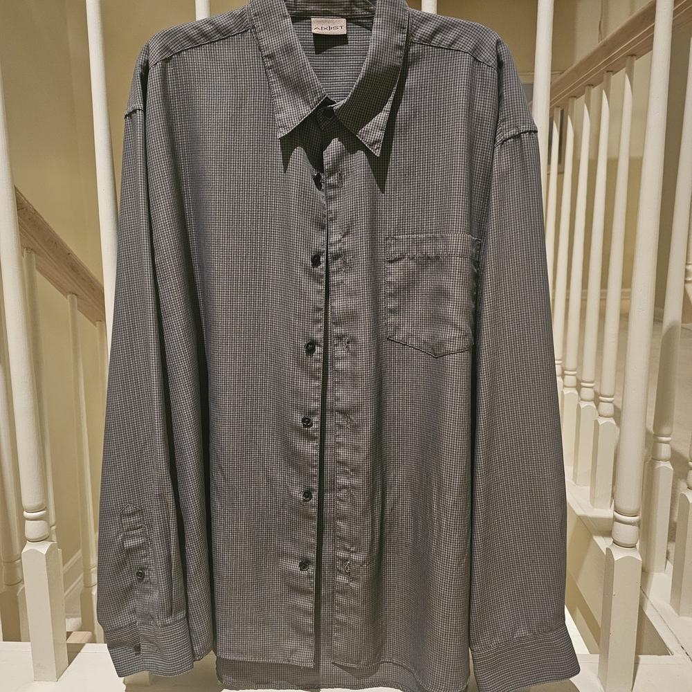Axist Charcoal Button-Down Shirt